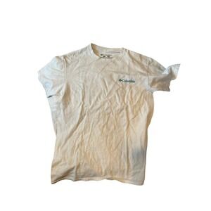 Columbia Sportswear White T-Shirt Mens S